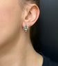 VICTORIAN SILVER ACORN EARRINGS