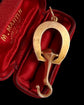 VICTORIAN 15CT GOLD HORSESHOE & NAIL FOLDING BUTTON HOOK
