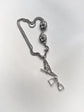 19TH CENTURY SILVER EQUESTRIAN ALBERTINA CHAIN