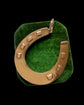 VICTORIAN 9CT GOLD HORSESHOE PENDANT