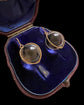 VICTORIAN HIGH CARAT GOLD POOL OF LIGHT EARRINGS