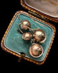 GEORGIAN DOUBLE PASTE DROP EARRINGS