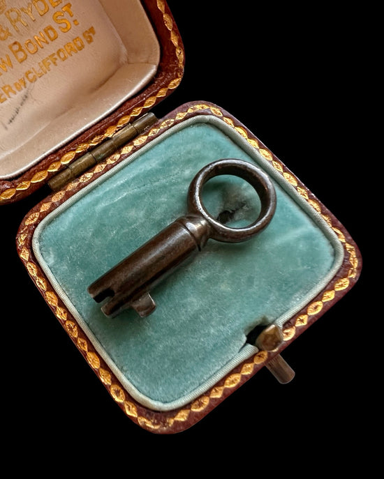 ANTIQUE BRAMAH KEY PENDANT