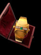 VICTORIAN EMERALD & DIAMOND BANGLE