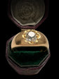 VICTORIAN DIAMOND & 18CT GOLD GYPSY RING