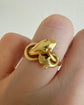19TH CENTURY 18CT GOLD SNAKE RING