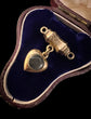 VICTORIAN 9CT GOLD HEART LOCKET CLASP