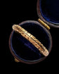 GEORGIAN 15CT GOLD LARGE SPLIT RING