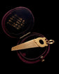 VINTAGE 18CT GOLD SAW PENDANT