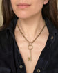 VINTAGE LARGE 9CT GOLD KEY PENDANT