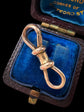 VICTORIAN 9CT GOLD DOUBLE DOG CLIP