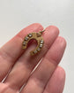 VICTORIAN DIAMOND & 15CT GOLD HORSESHOE PENDANT