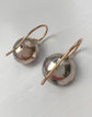 VICTORIAN PURPLE PASTE EARRINGS
