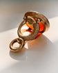 19TH CENTURY DOULBE OUROBOROS FOB PENDANT ‘TENTANDA VIA EST’