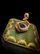 VICTORIAN SNAKE FOB WITH REBUS INTAGLIO