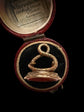 19TH CENTURY SNAKE FOB PENDANT