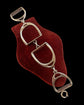 VINTAGE FRENCH SILVER LARGE STIRRUP BRACELET