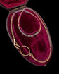 ANTIQUE BI COLOUR PLATINUM & 18CT GOLD CURB CHAIN