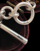 VICTORIAN CHUNKY SILVER PAPERCLIP CHAIN WITH REMOVABLE T-BAR