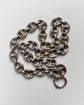 ANTIQUE SILVER MARINER LINK CHAIN