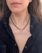 GEORGIAN FACETED ROCK CRYSTAL SOLITAIRE PENDANT