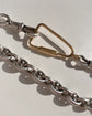 VINTAGE 18CT GOLD CARABINER CONNECTOR