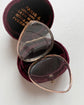 LARGE VICTORIAN HEART GLASS LOCKET PENDANT