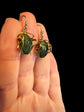VICTORIAN SCARAB EARRINGS
