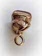 VICTORIAN SNAKE FOB WITH ERMINE INTAGLIO