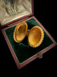 EARLY VICTORIAN 15CT GOLD SHELL LOCKET