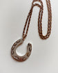 VICTORIAN SILVER HORSESHOE PENDANT