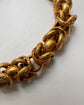 GEORGIAN PINCHBECK HEART PADLOCK BRACELET