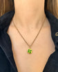 ANTIQUE FOUR LEAF CLOVER ENAMEL & 15CT GOLD PENDANT