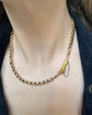 GEORGIAN 18CT GOLD HAND PENDANT / CLASP