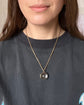 VICTORIAN ROCK CRYSTAL & 15CT GOLD POOL OF LIGHT SPHERE PENDANT