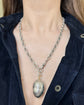 ANTIQUE SILVER EGG PENDANT