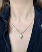 VINTAGE ZODIAC ‘ARIES’ RAM HEART PENDANT