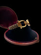 18CT GOLD SNAFFLE & ELEPHANT HAIR BANGLE