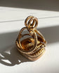 EARLY 19TH CENTURY TRIPLE SNAKE FOB PENDANT