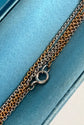 ANTIQUE 18CT GOLD & PLATINUM BI COLOUR MICRO BELCHER CHAIN