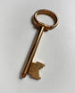 VINTAGE LARGE 9CT GOLD KEY PENDANT