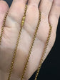 GEORGIAN HIGH CARAT GOLD FINE BELCHER CHAIN