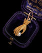 EARLY 19TH CENTURY 15CT GOLD HAND PENDANT