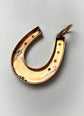 VICTORIAN 18CT GOLD & DIAMOND HORSESHOE PENDANT