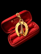 VICTORIAN 18CT GOLD HORSESHOE & NAIL FOLDING BUTTON HOOK