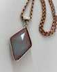 ANTIQUE SAPHIRET FACETED PENDANT