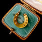 VICTORIAN 15CT GOLD HORSESHOE PENDANT