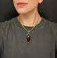 VICTORIAN LARGE BEETLE PENDANT