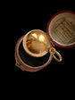 VICTORIAN 18CT GOLD ORB LOCKET WITH CONCEALED SPINNER FOB