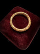 GEORGIAN 18CT GOLD CHASED SPLIT RING